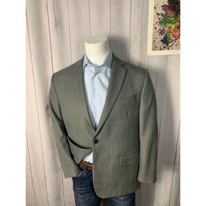 Ralph Lauren Men's Two Button Houndstooth Lexington Blazer Sports Jacket 43R.